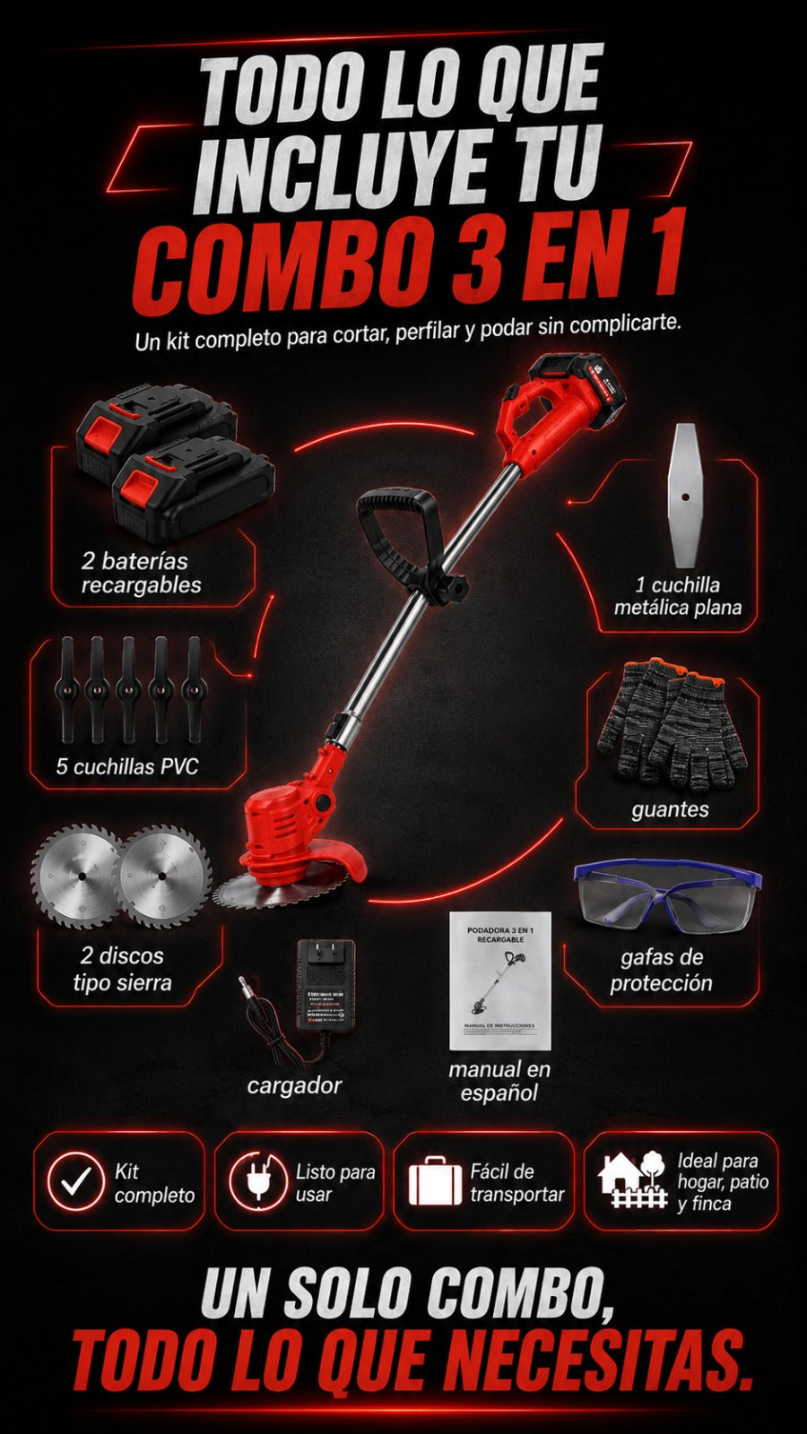 Testimonios clientes combo 3 en 1
